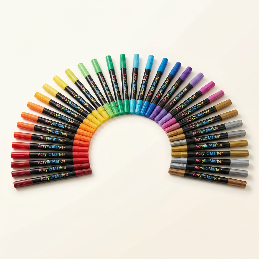 Acrylix™ – Marcadores Acrílicos Premium