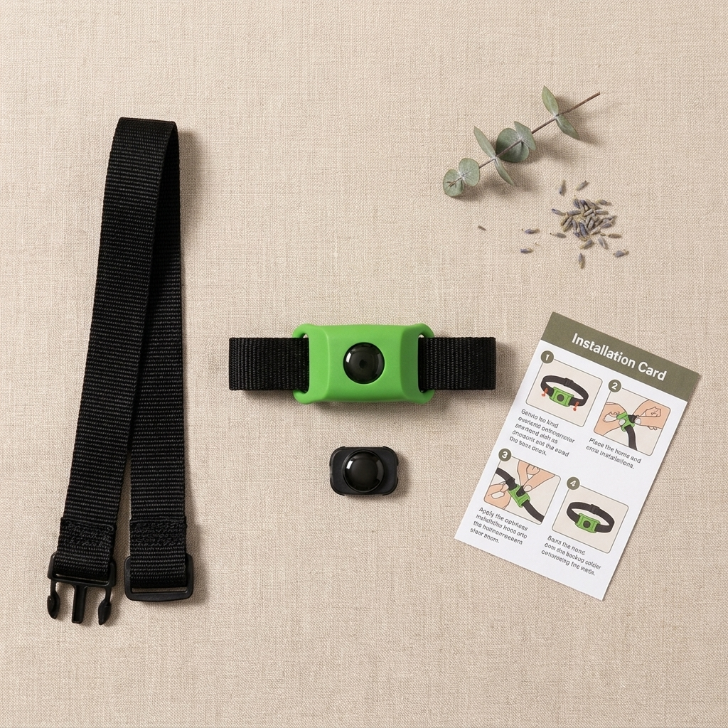 FleaFree™ – Collar Natural Antipulgas y Garrapatas para Perros | Protección Hasta 12 Meses